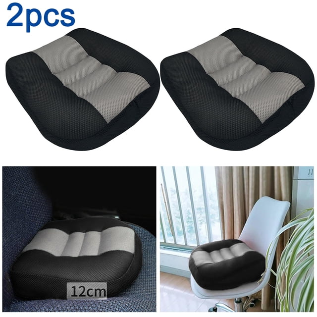 Almohadilla Asiento Flujo Aire Cojín Portátil Transpirable Alfombrilla Refuerzo Coche para Vehículo SUV