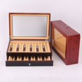 thumbnail image 3 of Estuche para bolígrafos de madera de 12, 23 y 34 pulgadas, estuche para bolígrafos, estuche para papelería, estuche para guardar bolígrafos de pintura, estuche de madera, 3 of 5