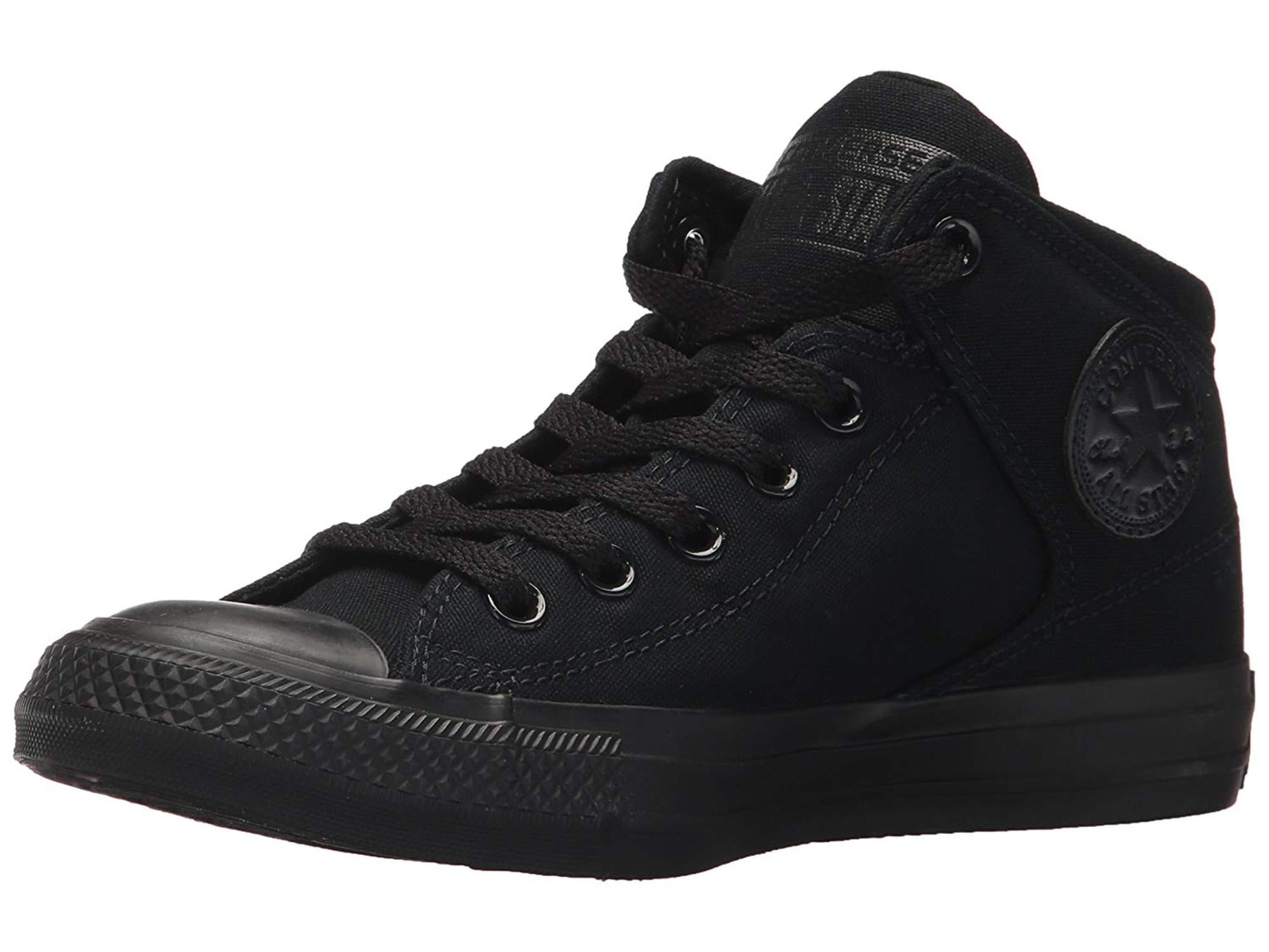 Converse Mens 149432F Hight Top Lace Up Fashion, Black/Black/Black