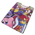 thumbnail image 3 of Unisex Kirby 3d Graphic Print Shirts For Mens Womens Casual Short Sleeve Tee Shirts Top, 3 of 7