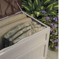 thumbnail image 3 of Suncast Boîte de Rangement en Résine pour Patio Extérieur de 73 Gallons avec Roues, Taupe (Lot de 2), 3 of 5