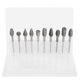 thumbnail image 1 of 10Pcs Single Cut Rotary File Metal Electric Grinder Drill Bit Set for Polishing Grinding, 1 of 5