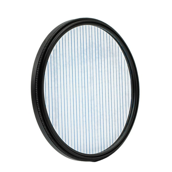 Nuevo filtro de raya de vidrio óptico para accesorios de cámara de video DSLR Cinematice Raya azul de 77 mm