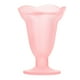 thumbnail image 1 of Vintage vendimia vidrio taza coloreado postre copa de leche taza de helado taza, 1 of 6