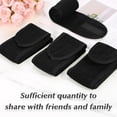 thumbnail image 6 of CEYAZYE 4Pcs Spa Facial Headbands for Women, Black Face Wash Headband Adjustable Make Up Wrap Head for Washing Face Shower Yoga, 6 of 7