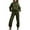 Army Green, variant on RYRJJ Women's 2 Piece Outfits Hoodie Tracksuit Sets Long Sleeve Pullover Sweatshirt and Joggers Sweatpants Sweatsuit with Pockets(Purple,L)