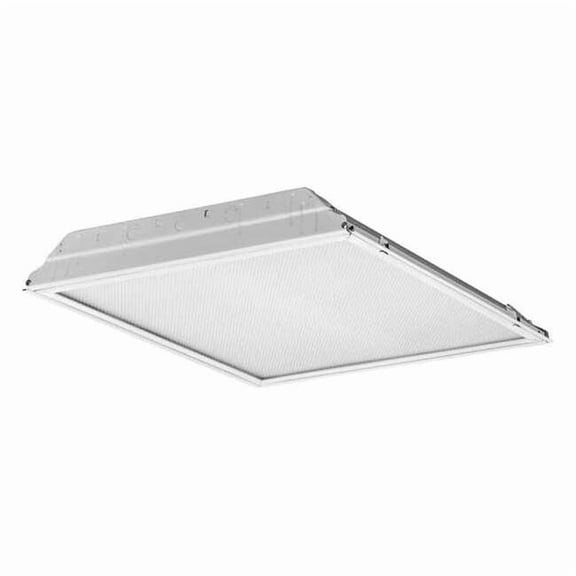 Lithonia Lighting Recessed Troffer,2 ft L,3360 lm,28.6W 2GTL 2 33L EZ1 LP835