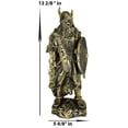 thumbnail image 2 of Ebros Viking Bull Berserker Warrior with Battle Axe and Broad Shield Statue 13"H, 2 of 9