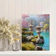 thumbnail image 2 of Qisvanset 12x16 Inch Impressionist Tree in Golden Field Canvas Print Wall Art, 2 of 5
