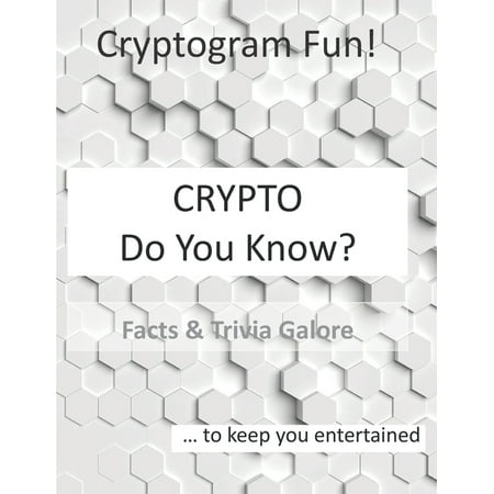 Word Puzzles: Crypto Do You Know? : Facts & Trivia Galore (Paperback)