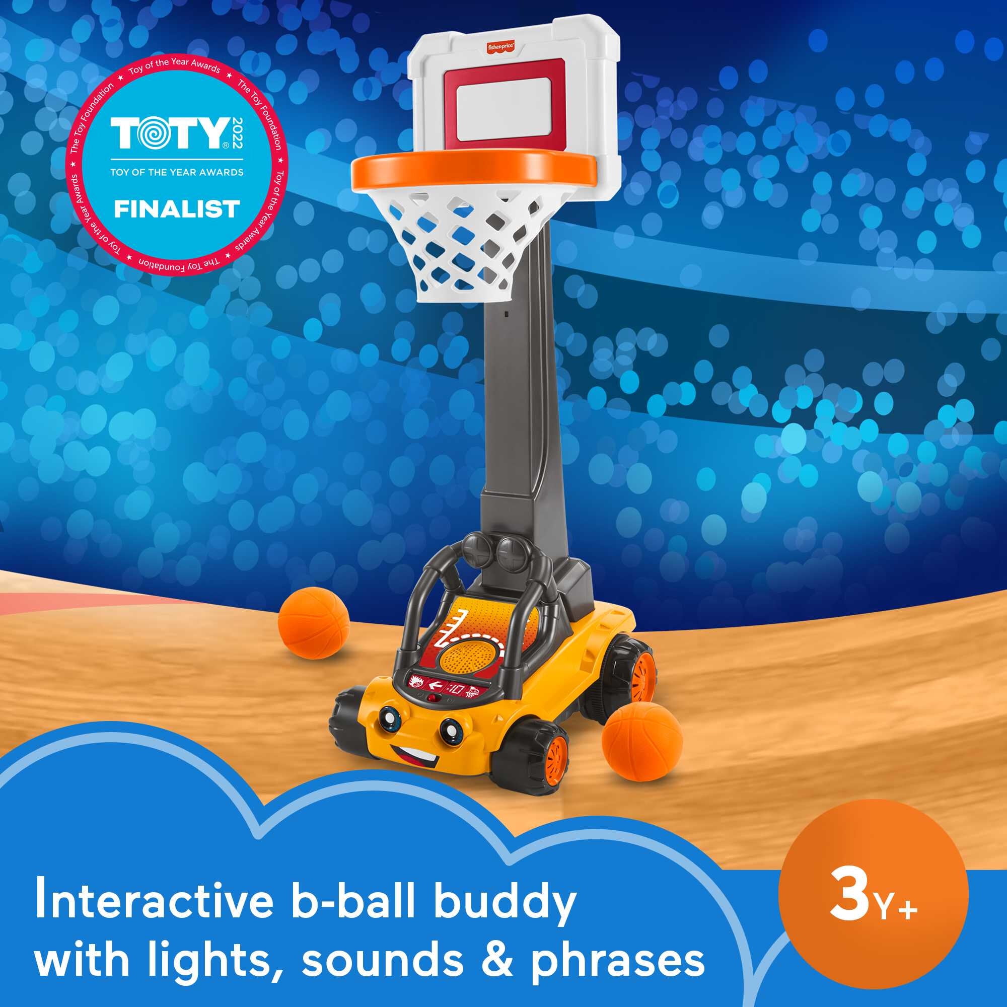 Fisher-Price B.B. Hoopster Electronic Basketball Toy - 1