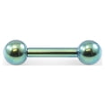 thumbnail image 1 of Mini straight Barbell Titanium 16 Gauge 6 mm length Perfect fit to eyebrow, 1 of 3