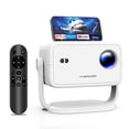 thumbnail image 1 of Magcubic Proyector Nativo 4K 1080P con Enfoque Automático y Corrección Keystone, WiFi y Bluetooth, Control por Voz Proyector de Películas Inteligente para Cine en Casa Al Aire Libre L018, 1 of 10