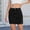 Black, variant on Skirt for Women Denim On Blue Fashion Casual Spring And Summer New Style Washed Split Denim Hip Skirt Short Skirt