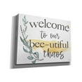thumbnail image 2 of Epic Graffiti'Welcome To Our Bee-utiful Chaos' by Susie Boyer, Giclee Canvas Wall Art, 16"x12", 2 of 8