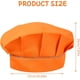 thumbnail image 2 of BRILLAR 4 Piezas Gorros de Chef para Niños de 3 a 13 Años, Gorro de Chef de Cocina Ajustable para Niños y Niñas, Gorro de Chef Hecho de Polialgodón, 2 of 5