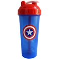 thumbnail image 1 of 28 oz Flash Shaker Super Hero & Captain America Shaker Bottles, 1 of 1