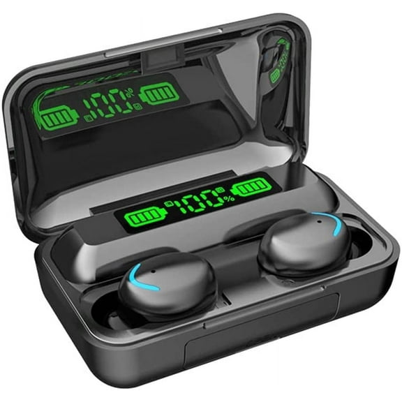 Q&Q BASICS Wireless Earbuds with Charging Case – Model Q9 | Bluetooth 5.0, Waterproof, Universal Compatibility