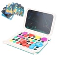 thumbnail image 3 of Painting Toys, Plastic LCD Color Screen Big Screen Writing Board Toy, for Drawing Painting Children Kids Red,Green, 3 of 7