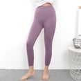 thumbnail image 5 of SGMVNU Lined Leggings Women with Pockets - Winter Warm Thermal High Waisted Yoga Pants for Running, Hiking, and Everyday Comfort(Dark Purple, L), 5 of 8