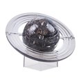 thumbnail image 1 of Empalme de cristal de planeta Saturno, adornos decorativos de empalme creativos de cristal de plástico autónomo tridimensional DIY Wmkox8yii gf7292, 1 of 1