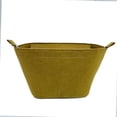 thumbnail image 5 of Forro trapezoidal con tapa con cremallera superior, organizador de inserción de bolsa apto para CESTAS CELIN CLASSIC ADOLESCENTES EN HOJAS DE PALMA 23 x 21 x 15 cm, 5 of 5