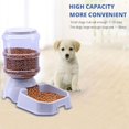 thumbnail image 3 of HEVIRGO 3.8L Pet Automatic Feeder Auto Water Feeder, Dog Cat Drinking Bowl Large Capacity Water Food Holder, 3 of 5