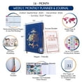 thumbnail image 2 of 2025-2026 Planner Weekly and Monthly | 16-Month Life Planner to Increase Focus & Productivity | Reduce Overwhelm & Achieve Your Biggest Goals | Include Gift Box & Stickers | Sep 2025-Dec 2026, 2 of 7