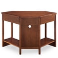 thumbnail image 4 of Leick Home Corner Computer Desk in Rustic Oak and Slate, 48-Inch, 4 of 7