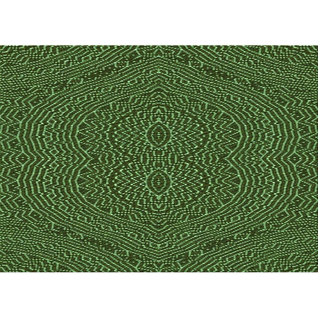 Ahgly Tapis Rectangulaire Lavable en Machine Intérieur Transitionnel Vert Forêt Foncé, 8 Pieds x 12 Pieds