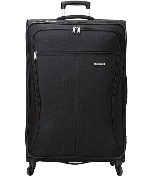 leopard print suitcase