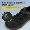 thumbnail image 6 of FitVille Wide Walking Shoes Men's Sneakers with Arch Support for Flat Foot, 15 Wide, 6 of 7