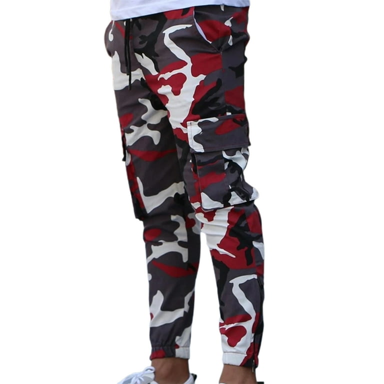 Camo tracksuit bottoms deals
