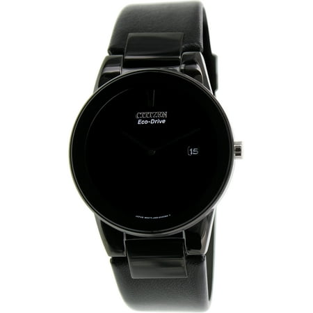 Citizen Axiom Eco Drive Black Dial Black Ion plated Men s Watch AU1065 58E Walmart
