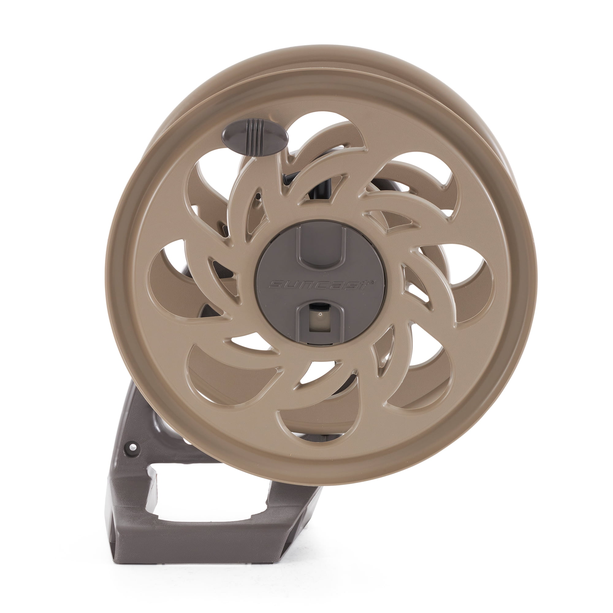 Suncast 125-Foot Wall-Mounted Side Tracker 5/8'' Garden Hose Reel, (2 Pack)