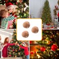 thumbnail image 4 of TUITOONM 3pcs Colorful Felt Wool Balls Pendant Christmas Balls Ornaments Sets Upgrade Shatterproof Christmas Tree Decorative Props for Festival Wedding Home Party Decoration, 4 of 5