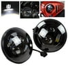 2pcs 7 Inch Round 40W LED Projector Headlights For Jeep For Wrangler JK/TJ/LJ/CJ Glass Lens Sealed Beam Headlights