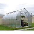 thumbnail image 5 of Palram - Canopia Bella 8' x 16' Polycarbonate/Aluminum Walk-In Hobby Greenhouse - Silver - with 3 Roof Vents, 5 of 10