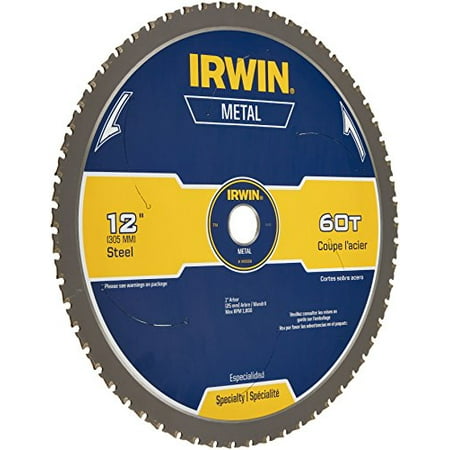 irwin circular 60t blade cutting saw inch tools metal