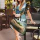 thumbnail image 3 of Easygdp Lake Forest Dinosaur A para Vestido Transpirable de Mujer, Vestido Suelto de Manga Corta con Pliegues y Bolsillos para el Verano, 3 of 6