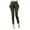 Army Green, variant on Women's Harem Pants Casual Loose Plus Size Elastic Waist Stretchy Solid Color Trousers, Army Green FREE SIZE