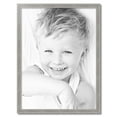 thumbnail image 2 of ArtToFrames 26" x 35" Classic Silver Picture Frame, 26x35 inch Silver Wood Poster Frame (WOM-4926), 2 of 7