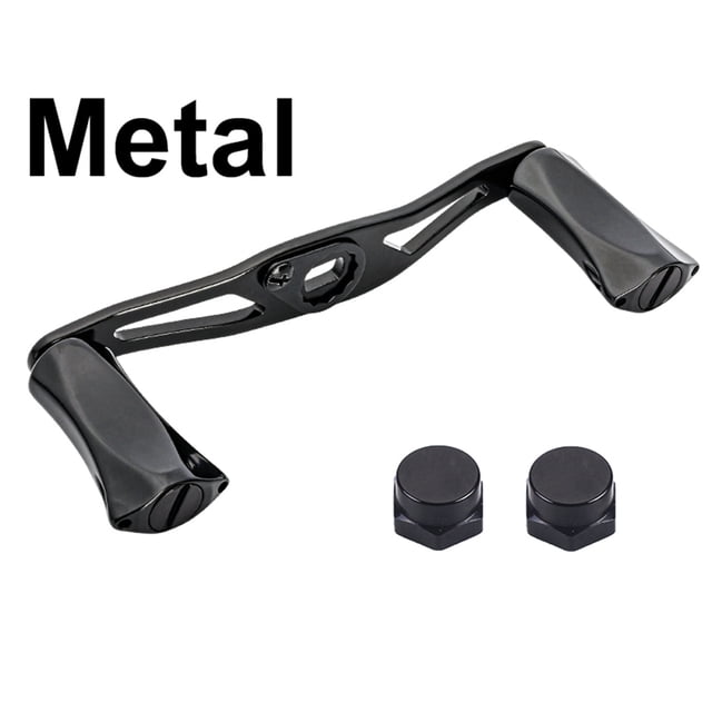 Fishing Reel Handle Carbon Fibre Aluminum Alloy Knob For Baitcasting Reel Fish Reel Tackle Accessory ,Rigid Aluminum Skeletal Frame