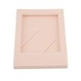 thumbnail image 2 of Photo Frame, Decorative ABS PP Rectangle Stand Photo Frame Classical Reusable  For Bedroom Sakura Pink, 2 of 8