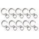 thumbnail image 4 of Anillo para Patas de Pájaro 10 Piezas de Acero Inoxidable Pinzas para Patas de Loro Accesorios para Actividades de Entrenamiento de Moscas Al Aire Libre para Pájaros ANGGREK Otros, 4 of 8