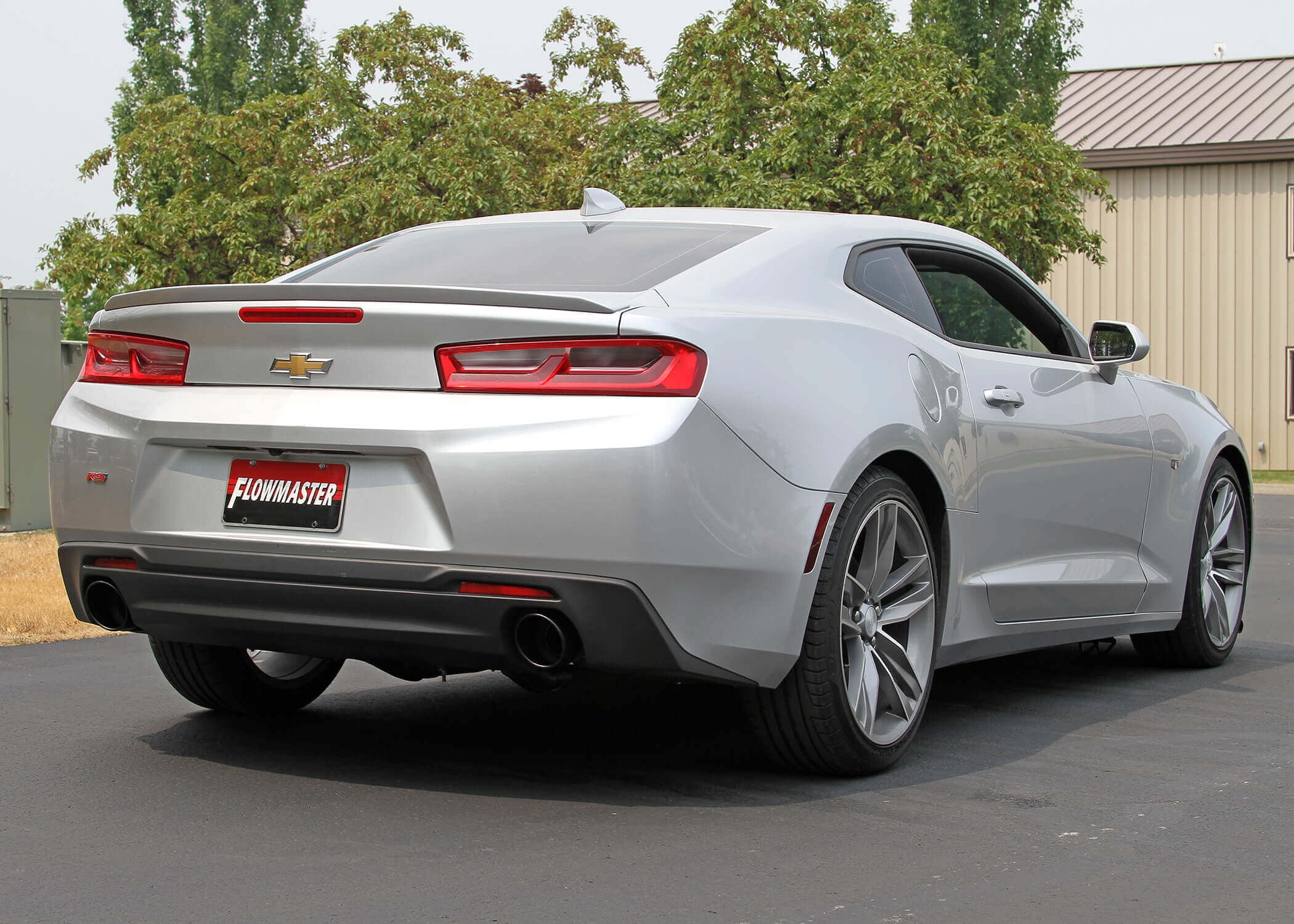 Flowmaster 717992 FlowFX Axle-Back Exhaust System Stainless 3.0 in Dual Rear Exit