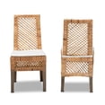 thumbnail image 3 of bali & pari Dining Chair, Set of 2, Brown, 3 of 9