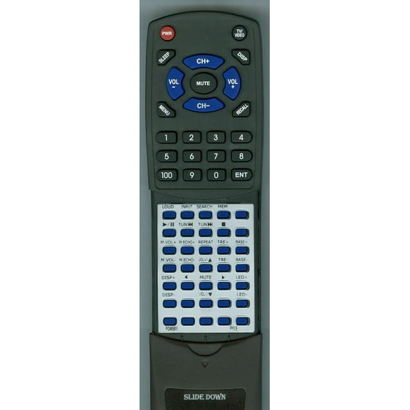 Replacement Remote for POLK PDA5BU, RTPDA5BU