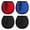 Assorted, variant on Aspire 4 Pcs Portable Pocket Golf Ball Washers, Neoprene Golf Ball Cleaner Pouch with Hanging Clip for Women Men - Black