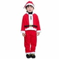 thumbnail image 5 of XEGLSBU Baby Boy Outfits Fall 6-9 Toddler Boys Girls Christmas Santa Warm Outwear Set Outfits Clothes Red Size 5-6 Years, 5 of 7